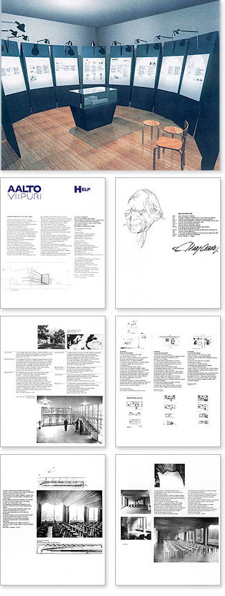 Aalto Viipuri - travelling exhibition design