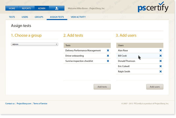 PSCertify-Assign_Tests-User_Interface_design