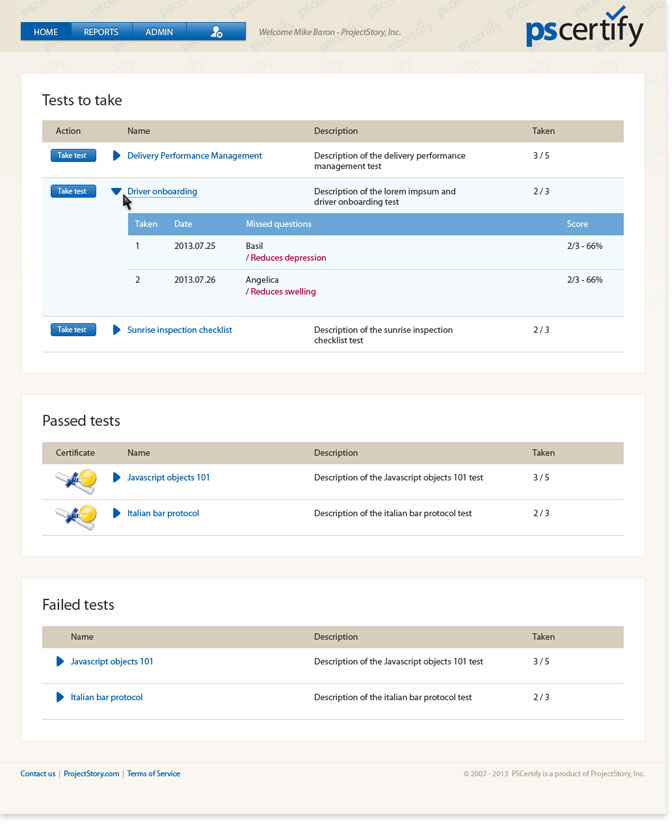 PSCertify-Home-Test_to_take-Passed-Failed-details