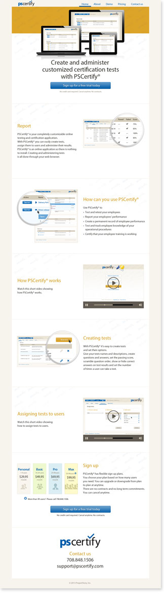 PSCertify-website_design-one_page_layout