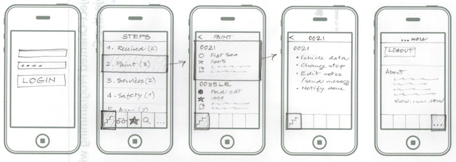 RapidRecon-sketches-mobile-UI_design
